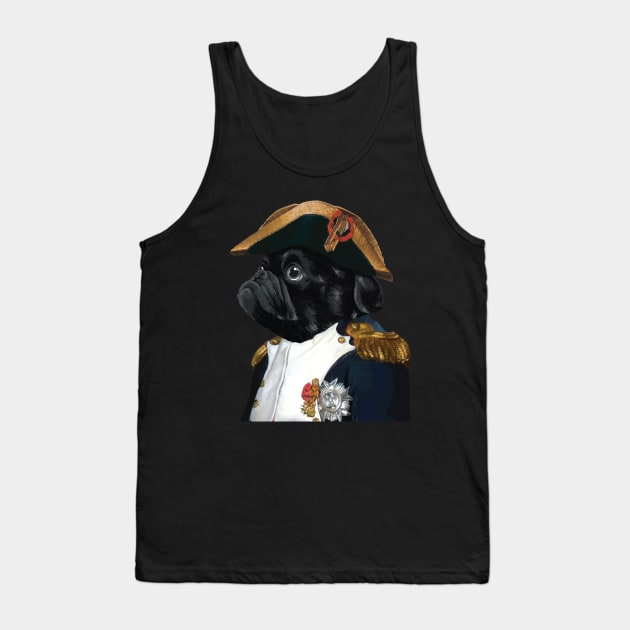 Napoleon Bonapugus Tank Top by Pennelli Studio